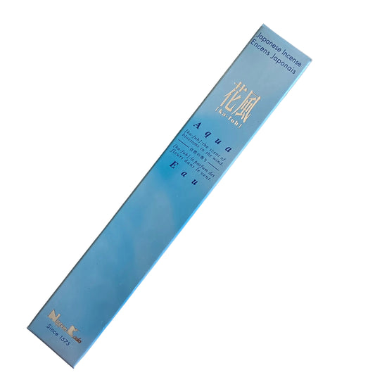 Røgelsespinde japanske - aqua - røgfri