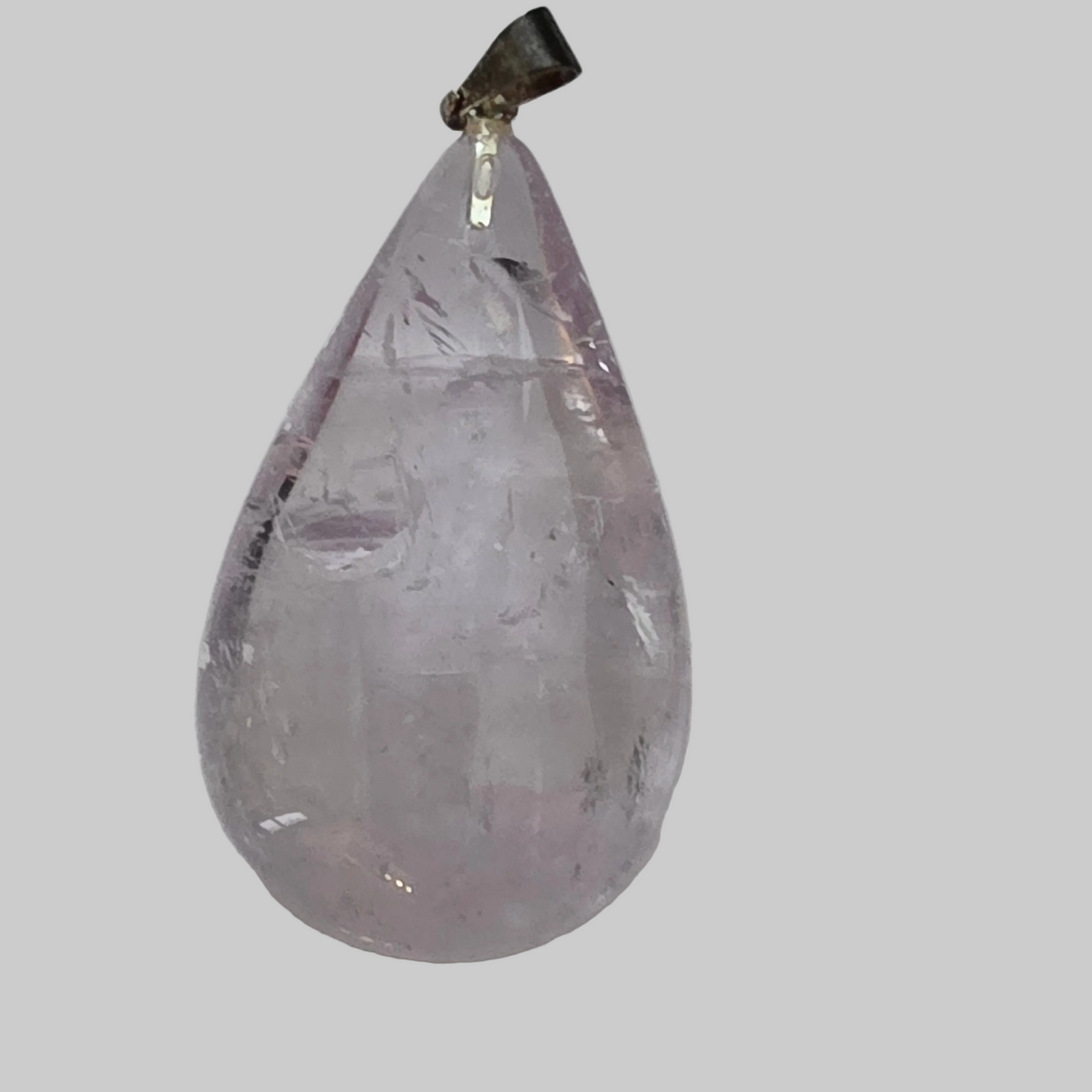 Ametyst dråbe vedhæng