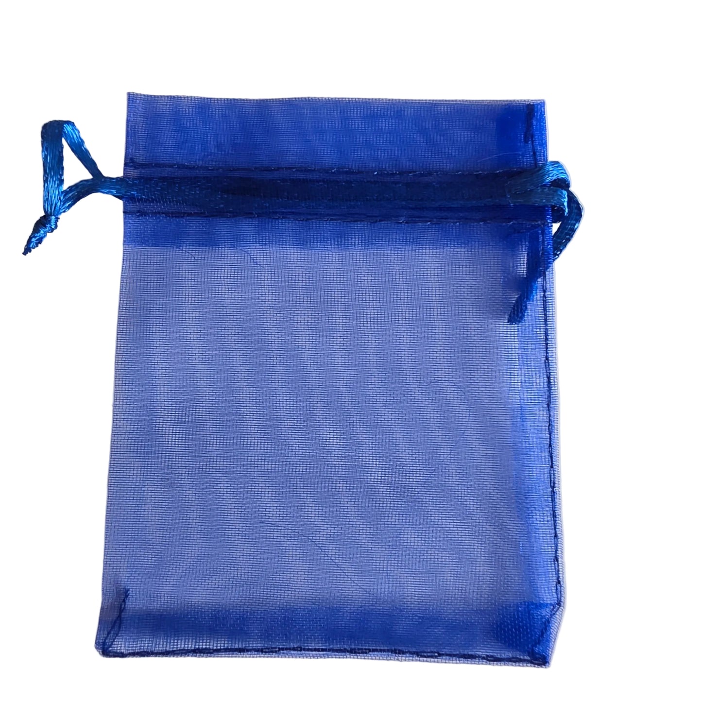 Pose organza blå 7×10 cm