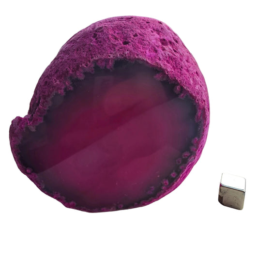 Agat Geode Pink