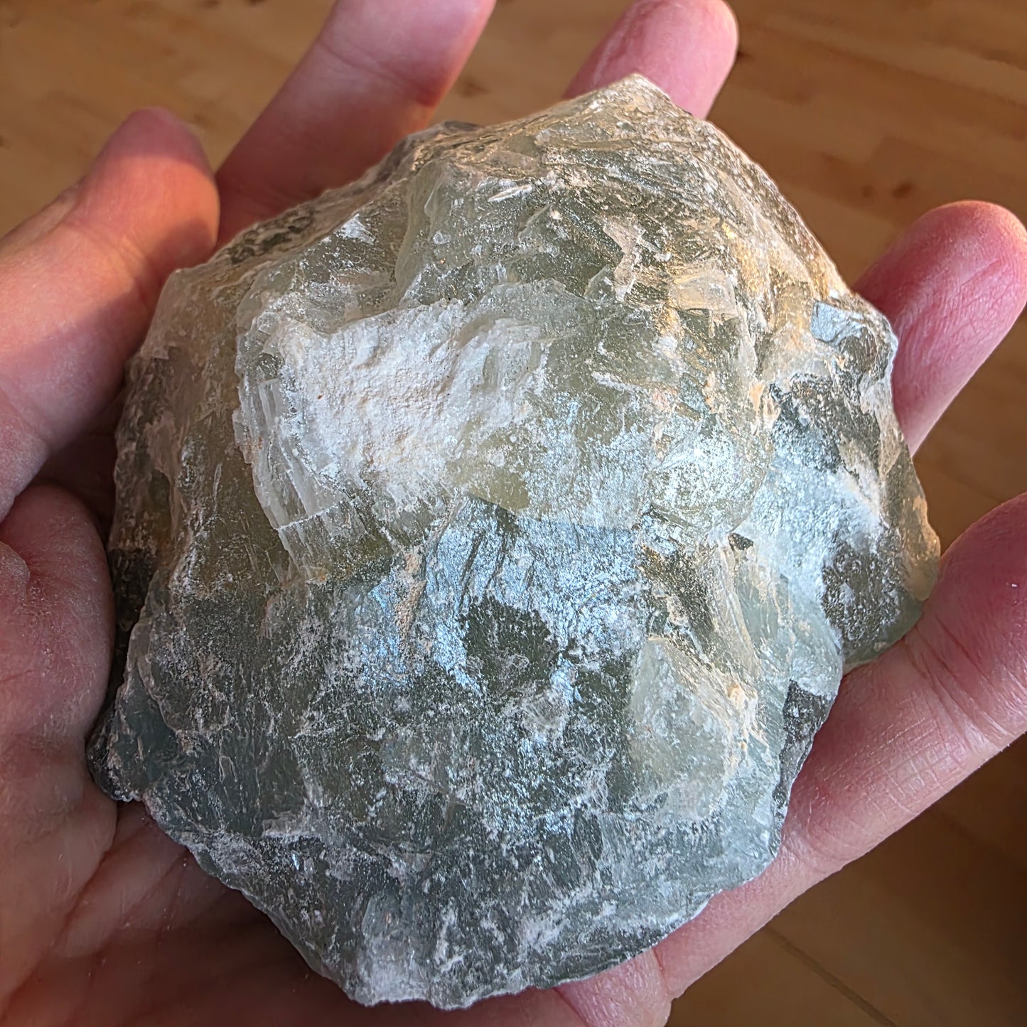 Onyx blå/grøn 519 gram