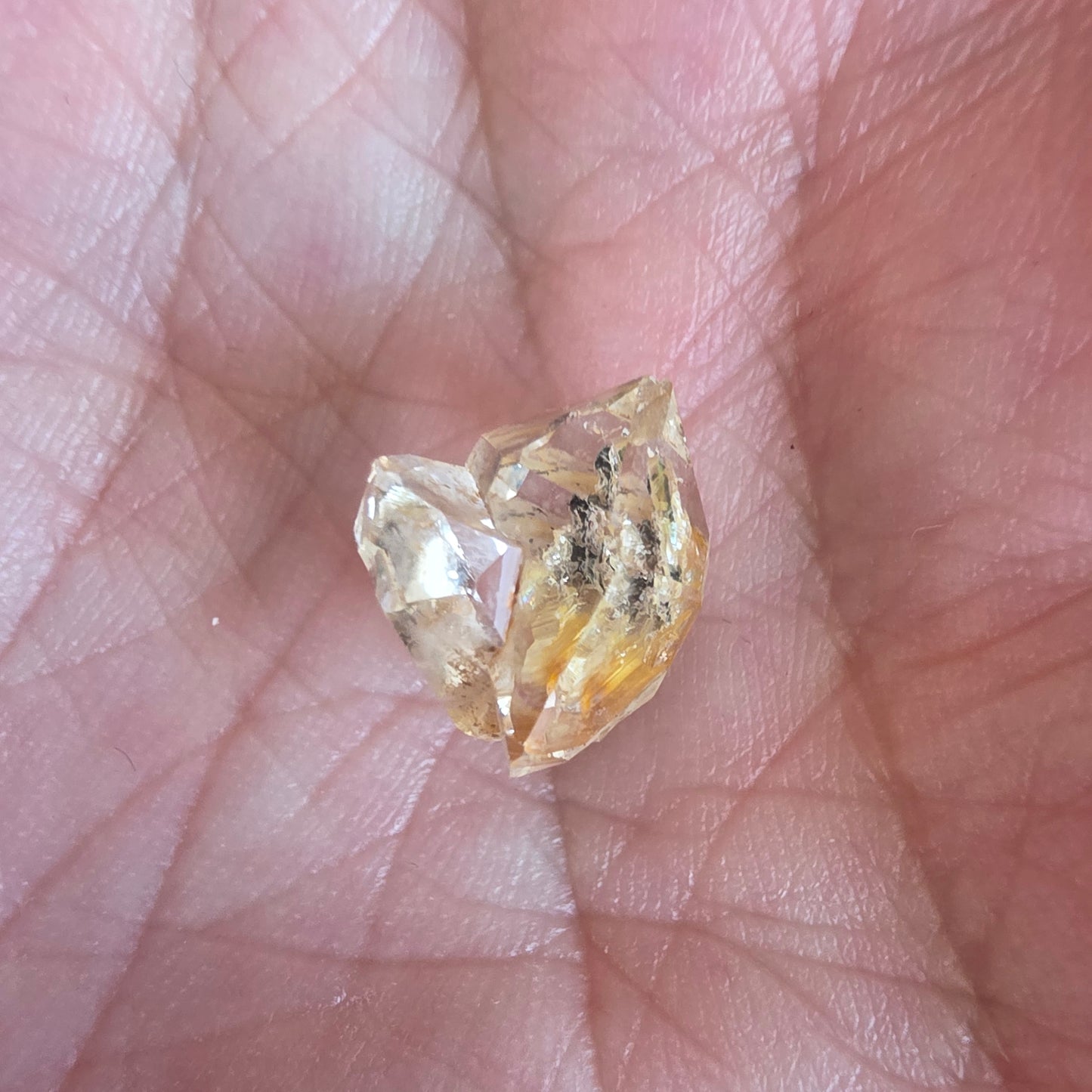 Herkimer diamant golden healer