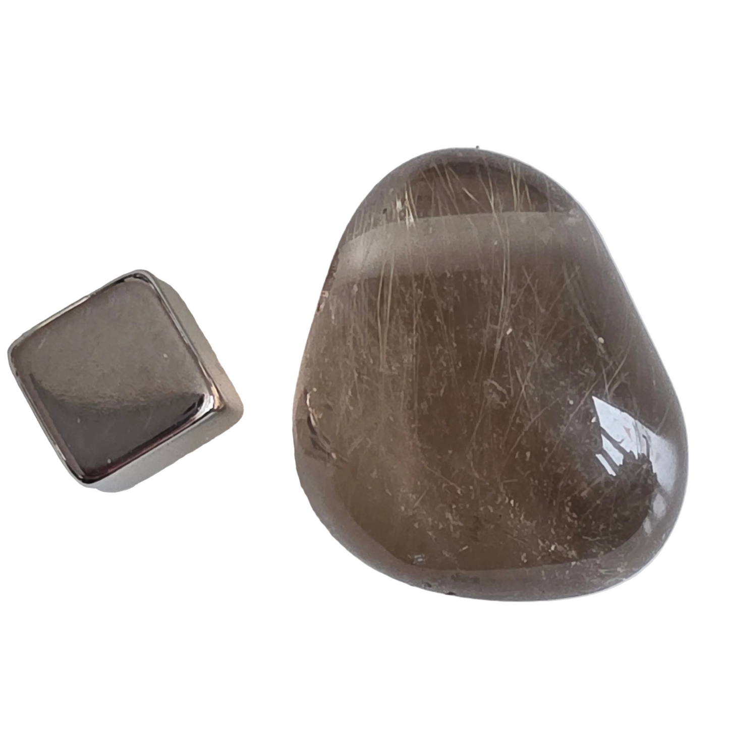 Røgkvarts m/rutil vedhæng