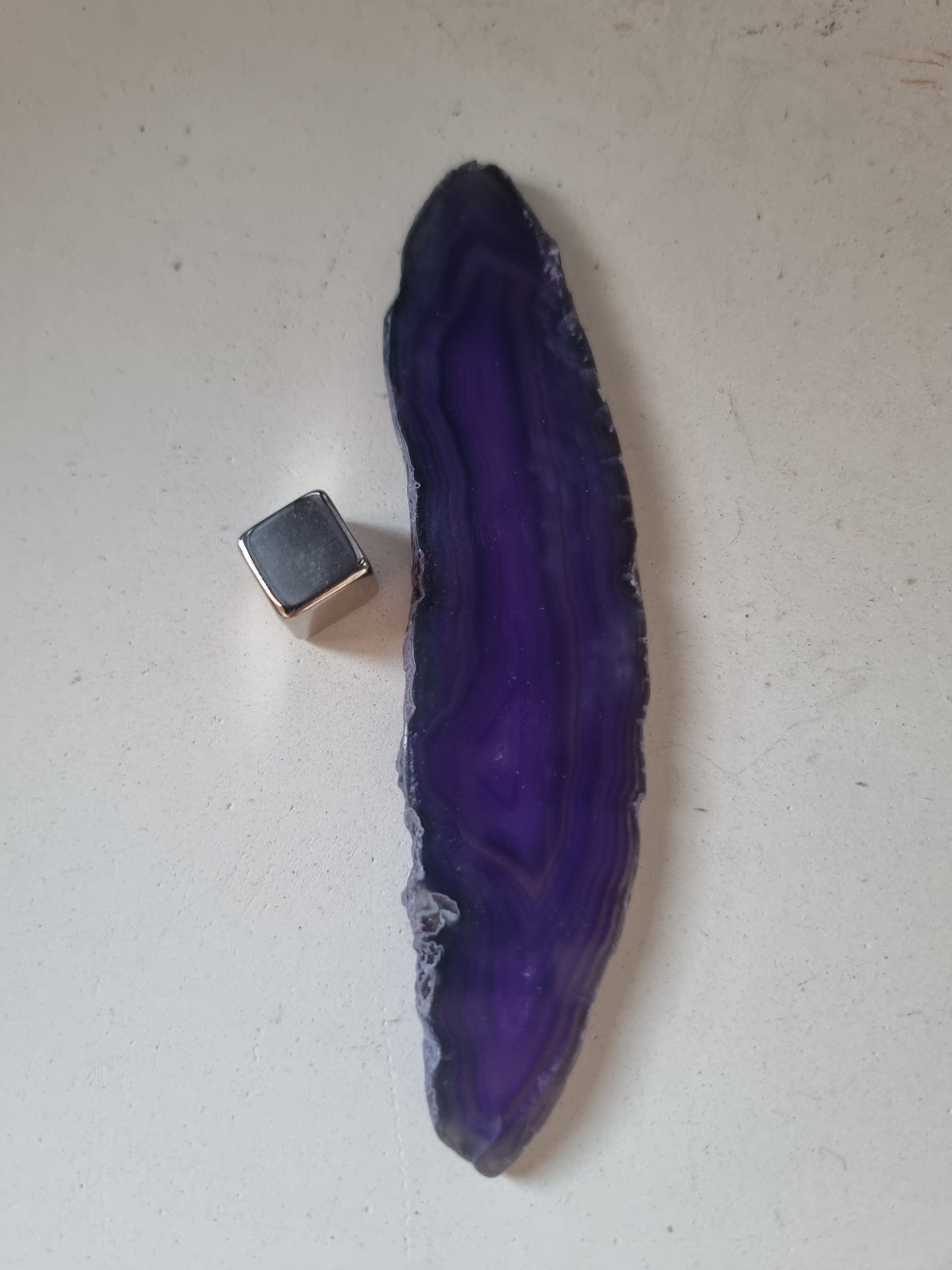 Agat Geode Lilla Skive