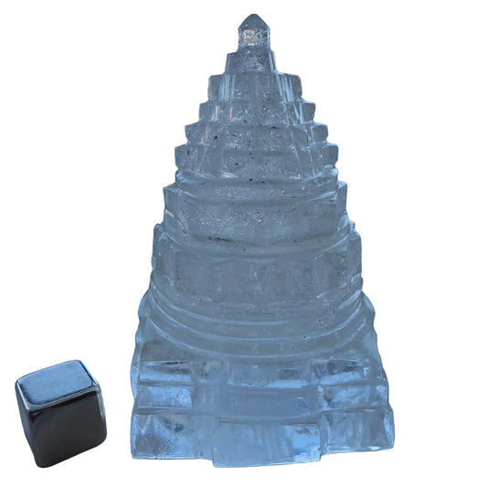 Shree Yantra Bjergkrystal