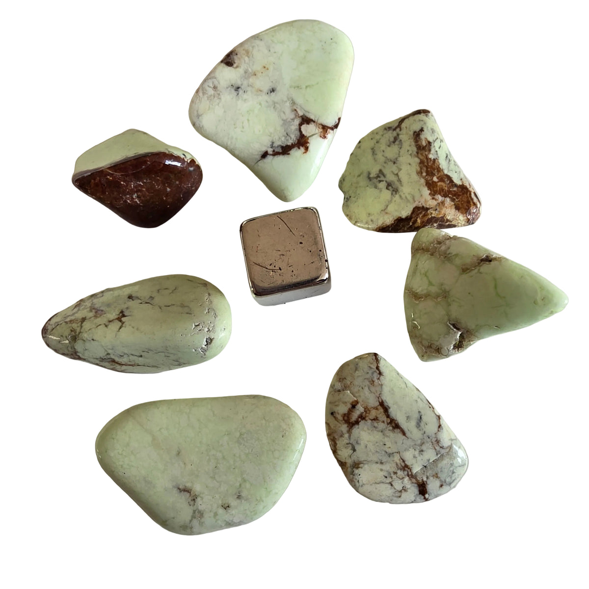 Chrysopras Citron 20 gram storkøb