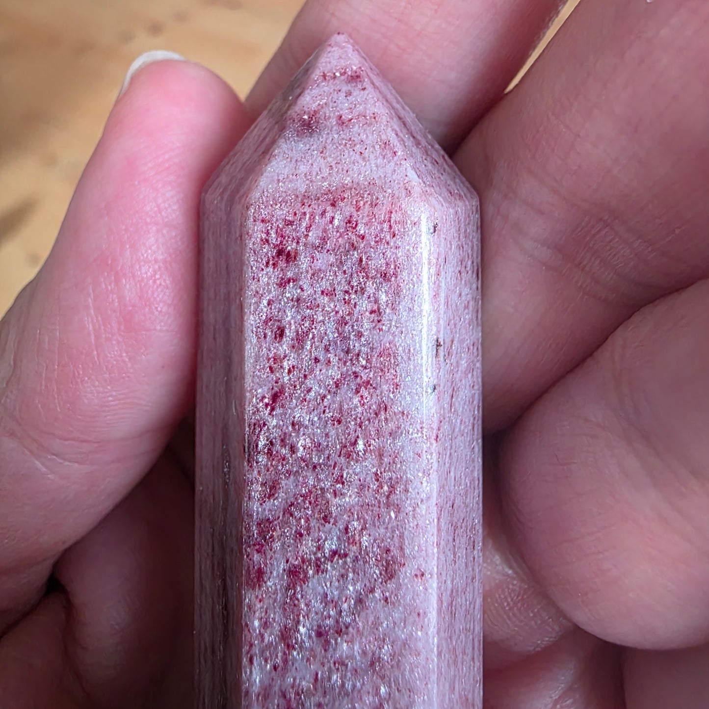 Thulit tårn 9,6 cm højt