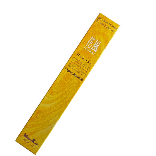Røgelsespinde japanske - Hinoki - røgfri