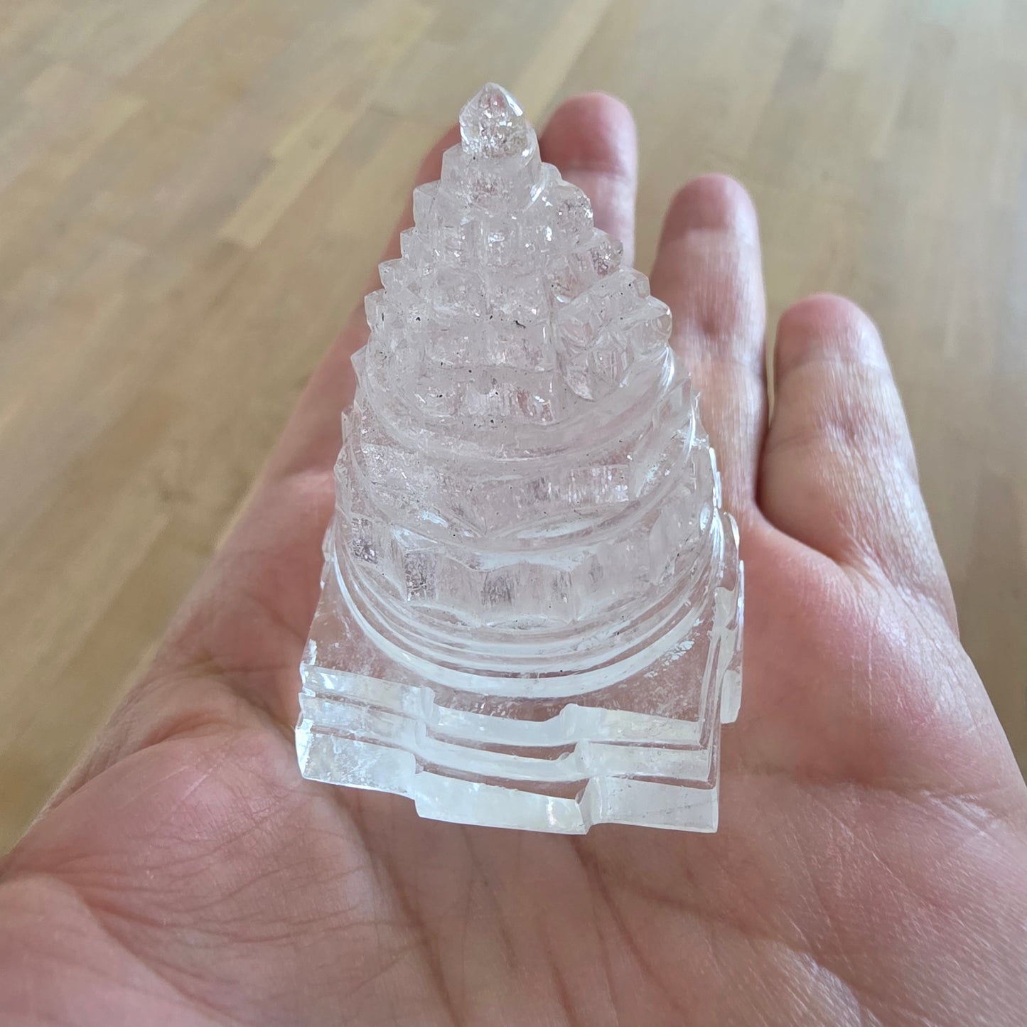 Shree Yantra Bjergkrystal