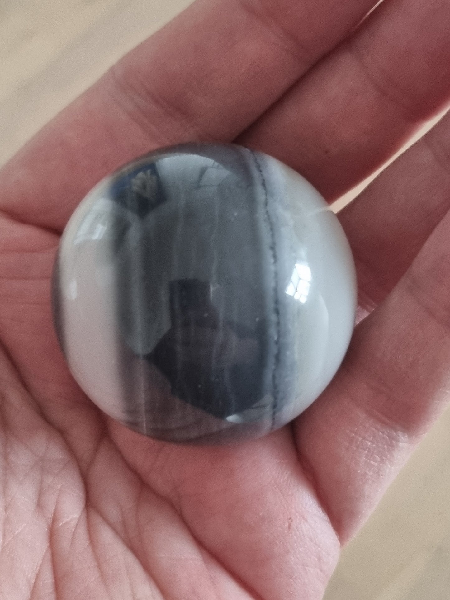 Sardonyx kugle ø 4,6 cm