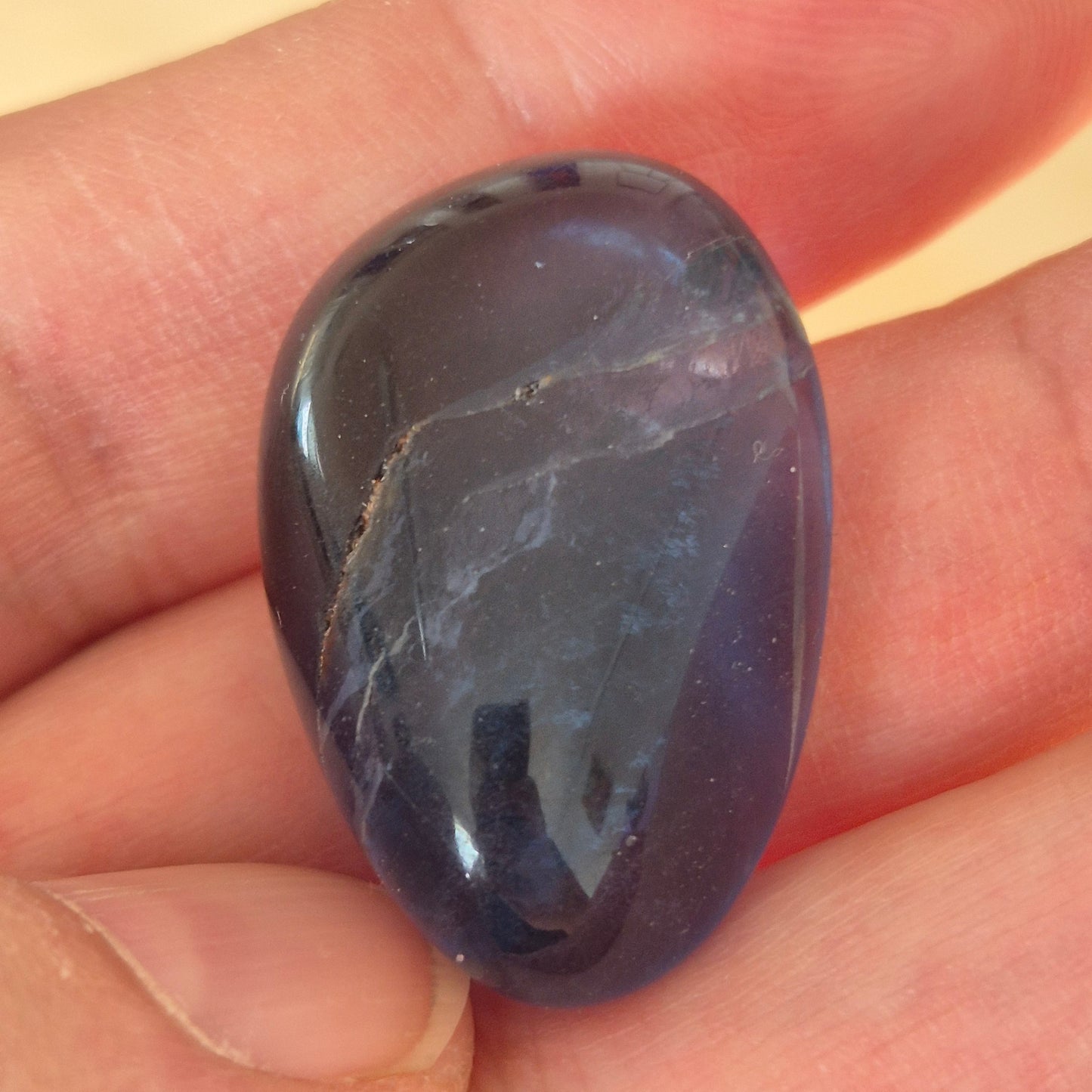 Flourit Blå m/ lilla