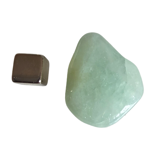 Akvamarin Lyseblå flad