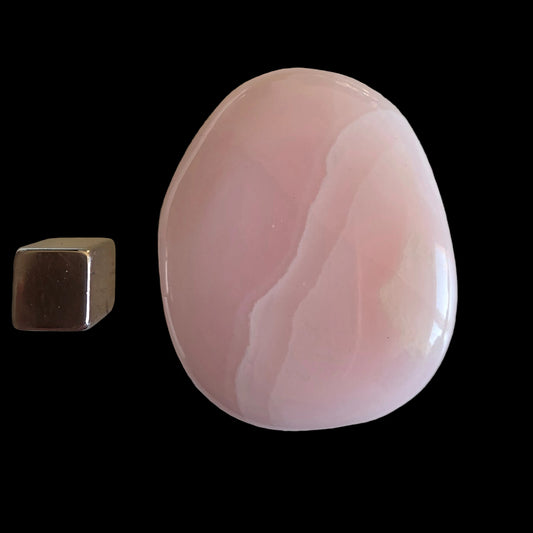 Calcit Mangano Båndet flad