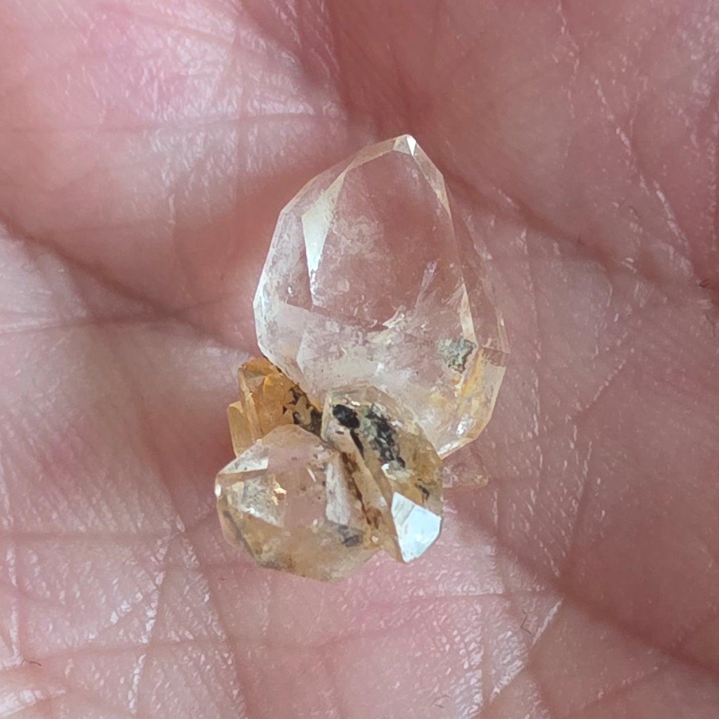 Herkimer diamant golden healer