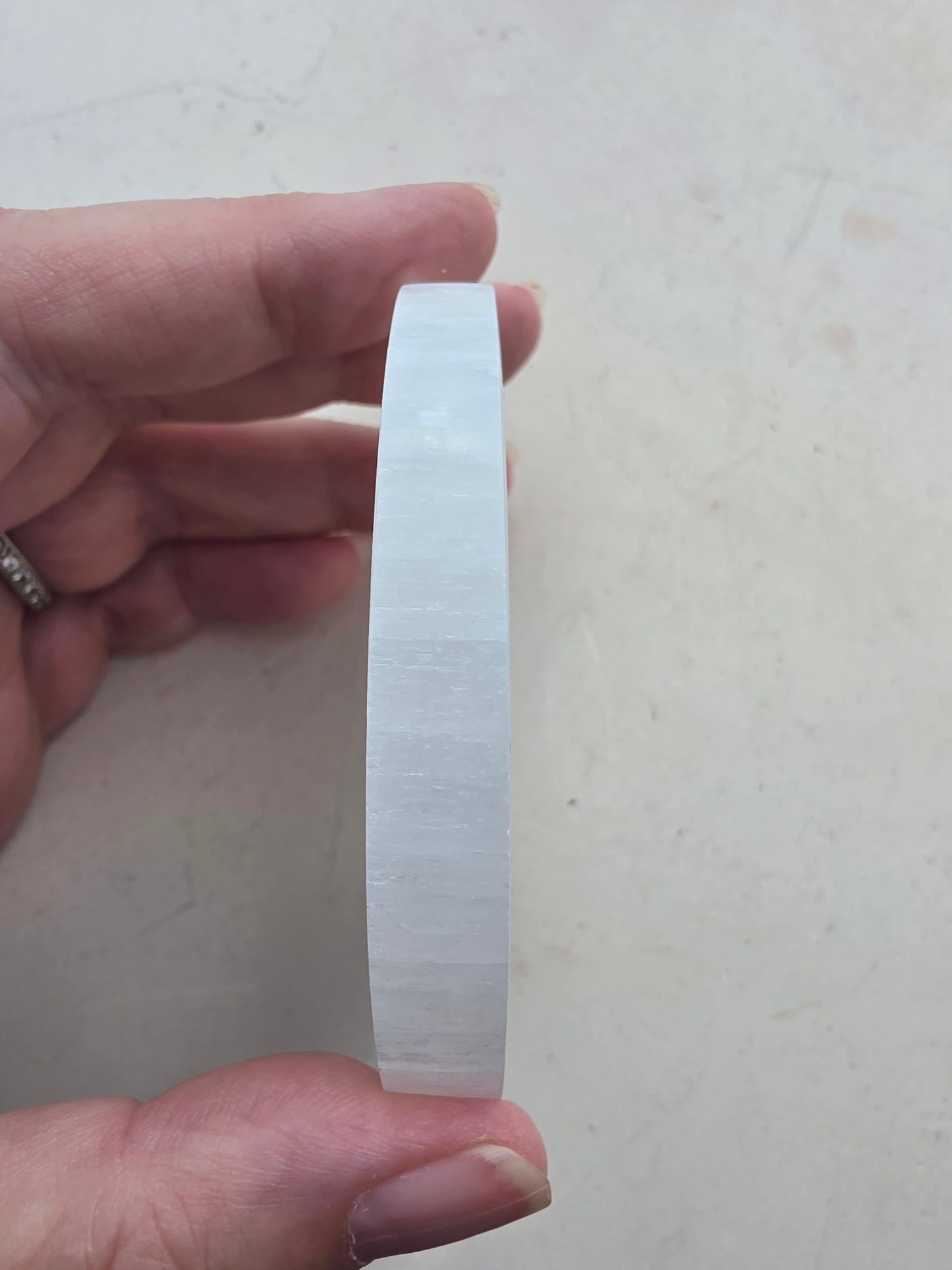 Selenit plade flower of life