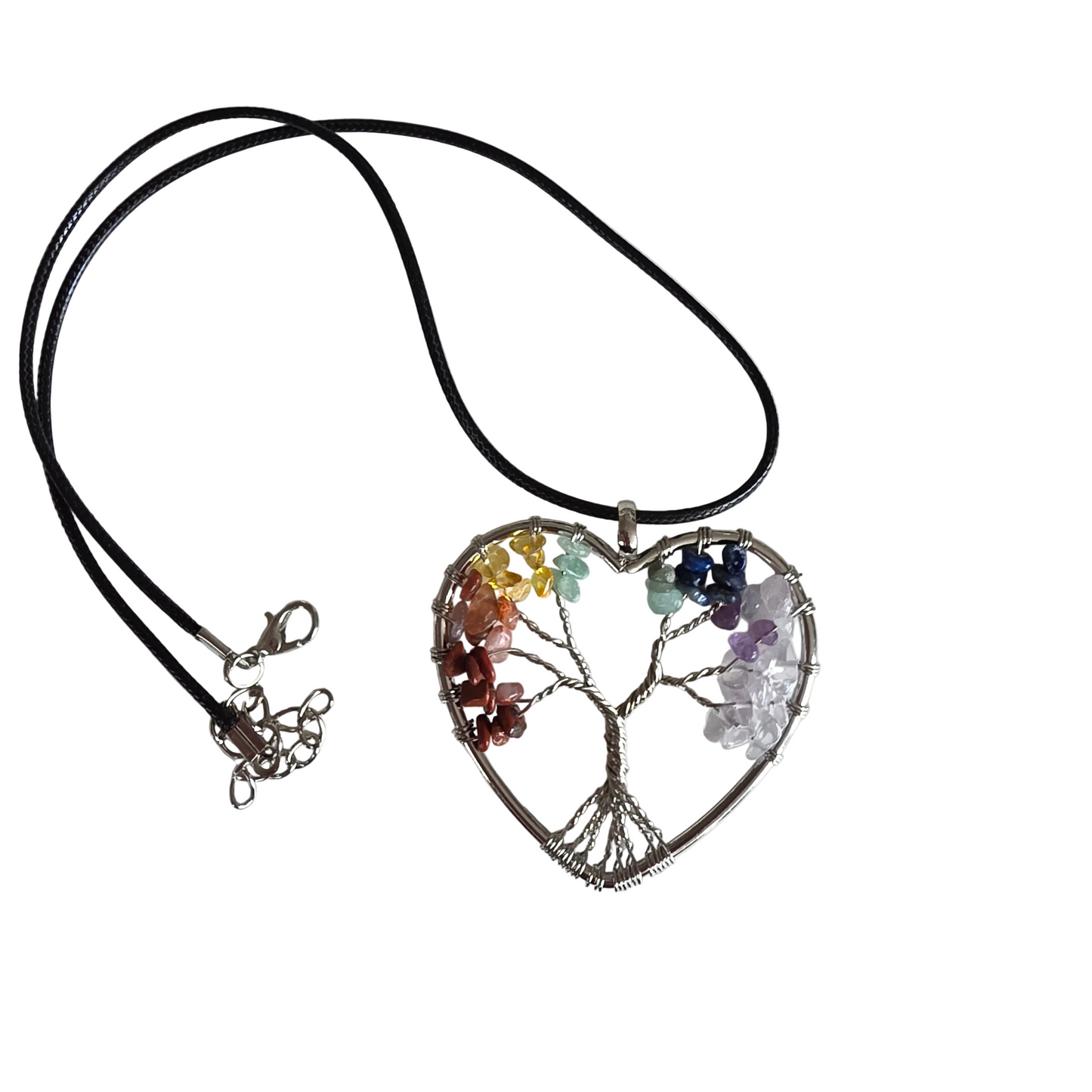 Livets Træ vedhæng - Chakra farver