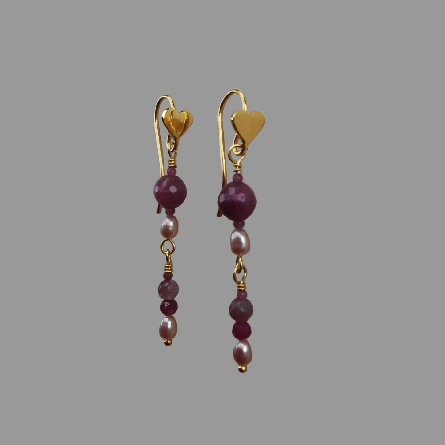 Smykkesæt m/halskæde, armbånd og øreringe