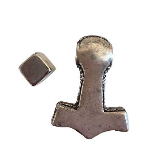 Vikinge-smykke bronze m forsølvning