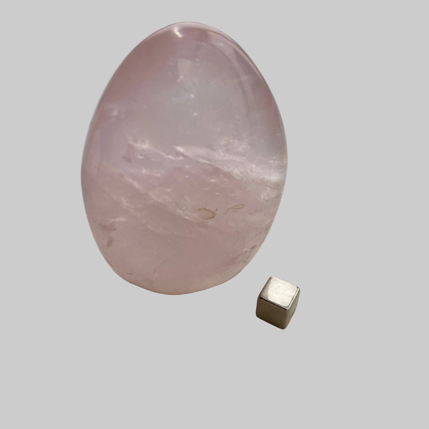 Rosakvarts freeform der aktiverer hjertechakraet.