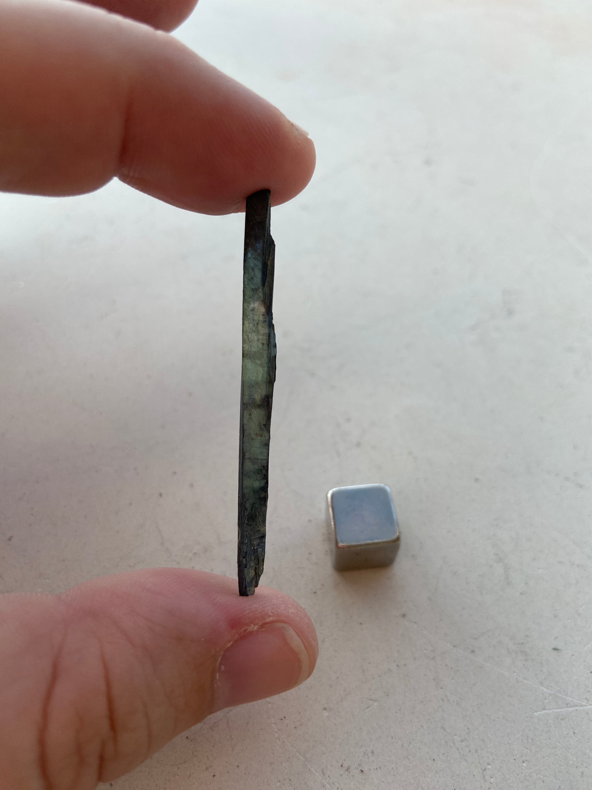 Vivianite – stone of shadow work and deep inner transformation.