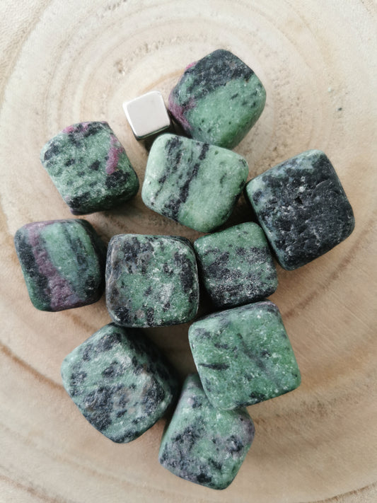Ruby in Zoisite Cube