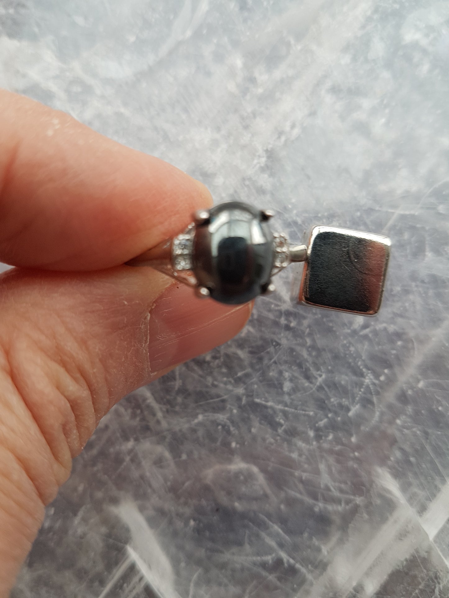 Hæmatit ring