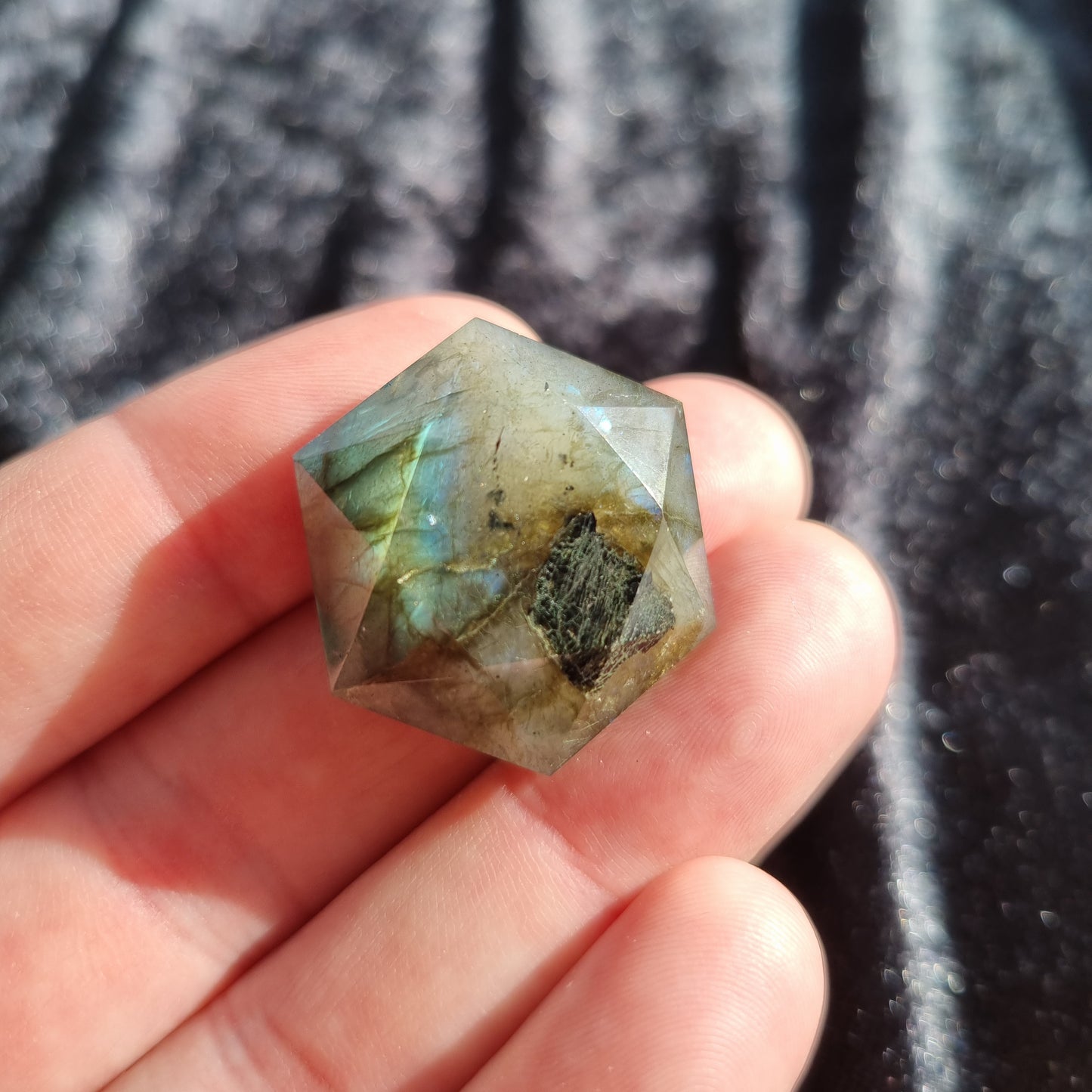 Labradorite Star of David