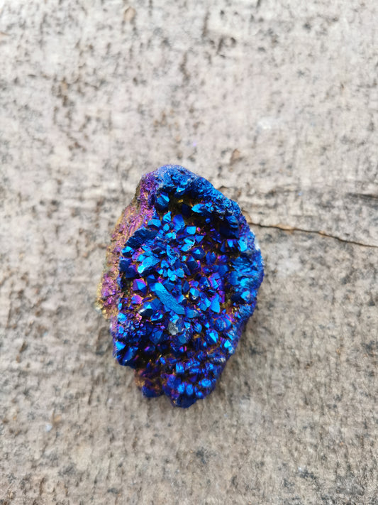 Regnbue Calcit Geode