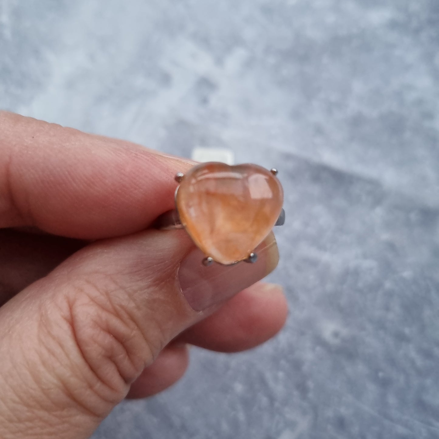 Hæmatoid Kvarts ring