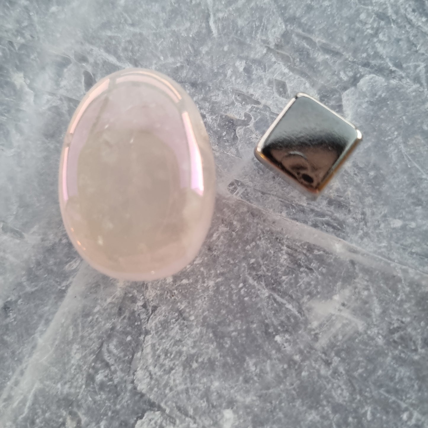 Aqua Aura Engel Rosakvarts