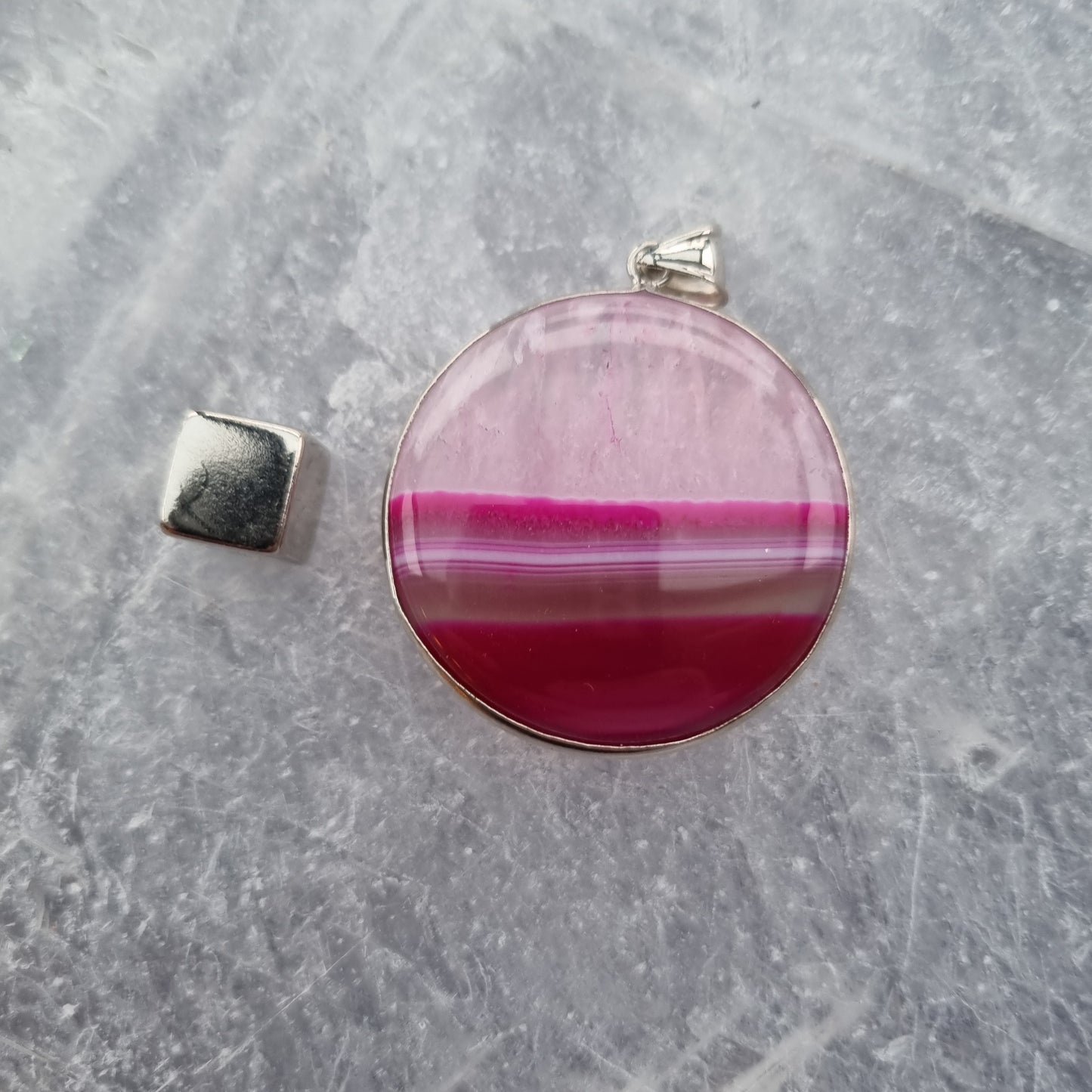 Agate Pink Pendant