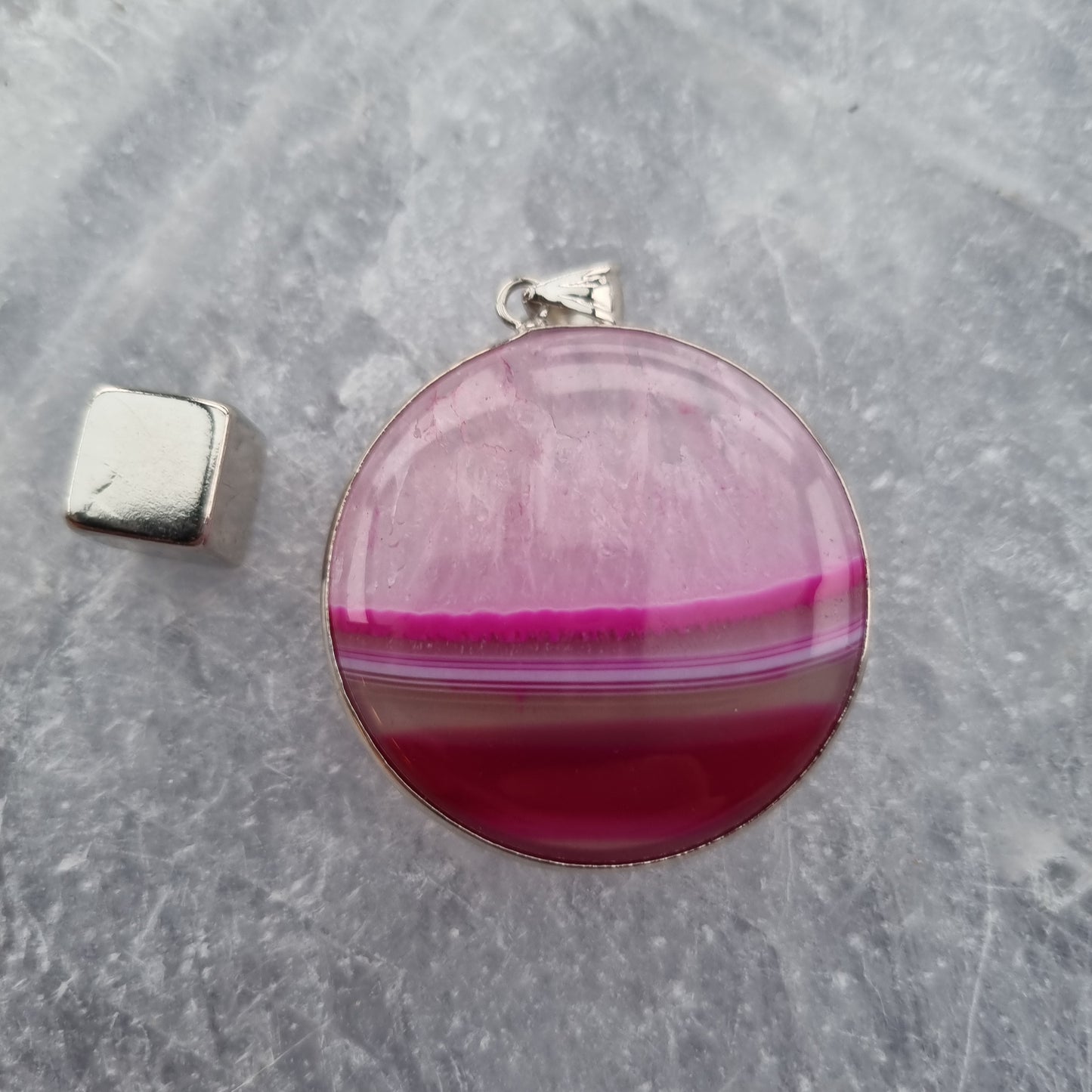 Agate Pink Pendant