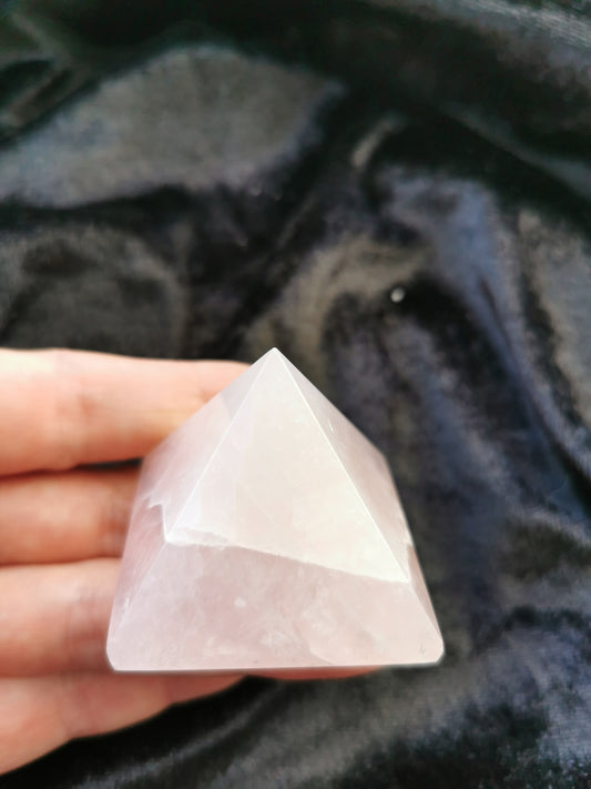 Rose Quartz Pyramid