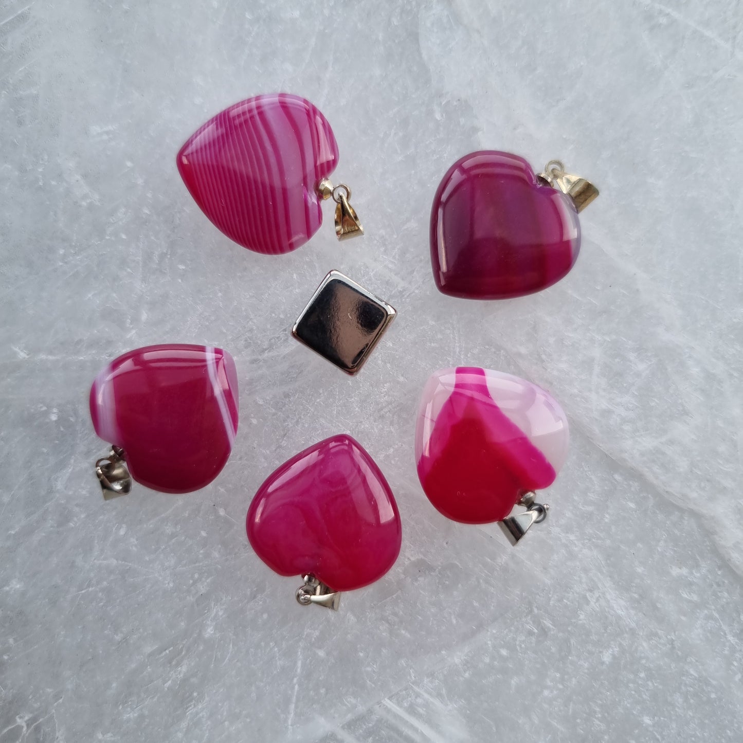 Agate Pink Pendant