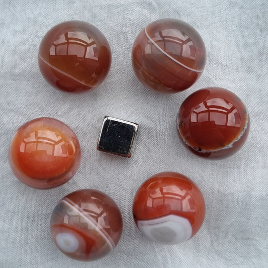 Agate Red ball