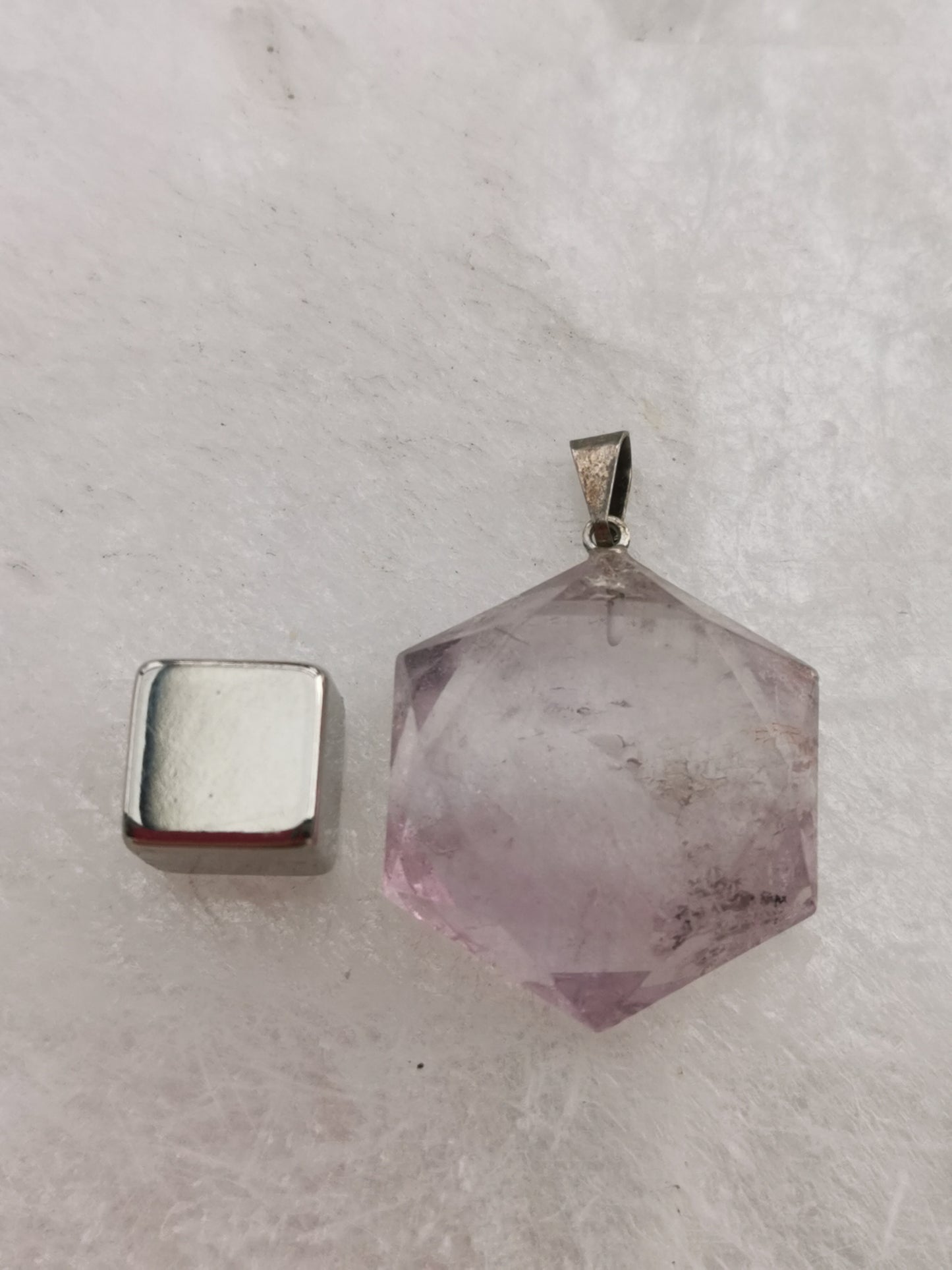 Amethyst Star of David Pendant