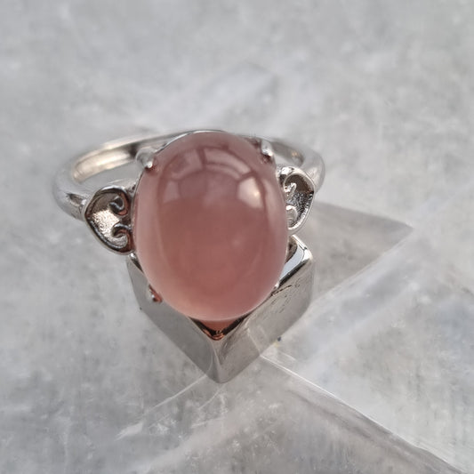 Ametyst pink ring