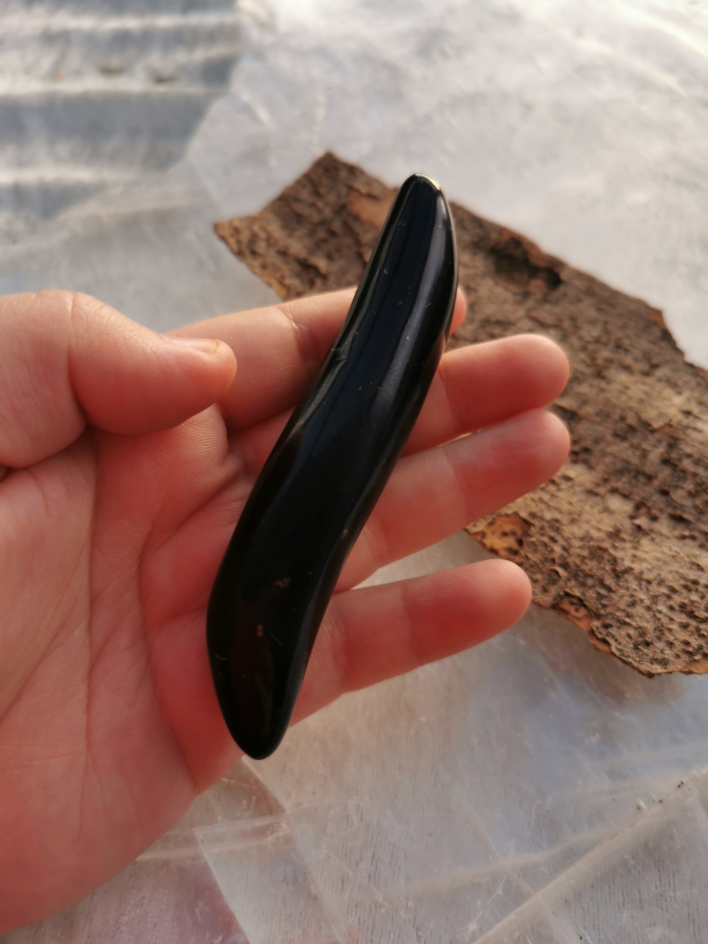 Shungite massage stick