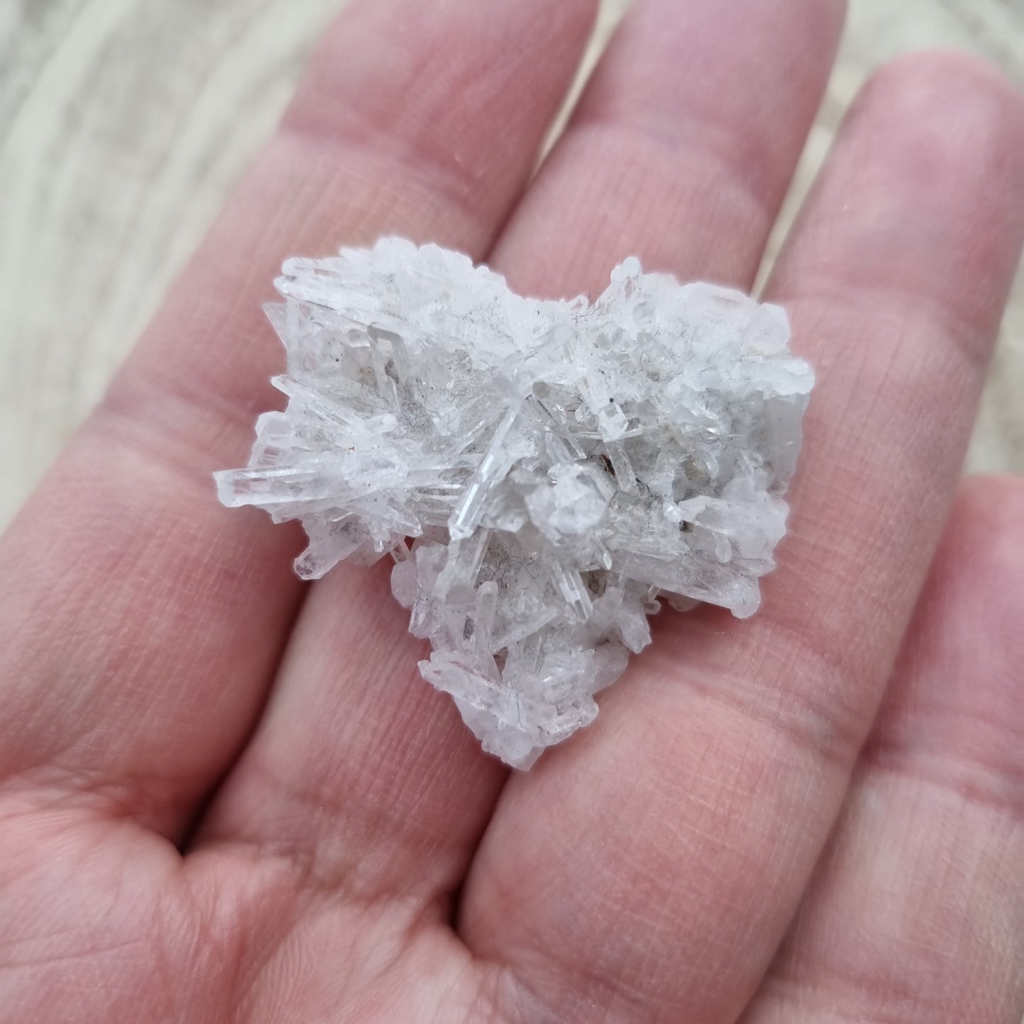 Bjergkrystal Klynge Himalaya