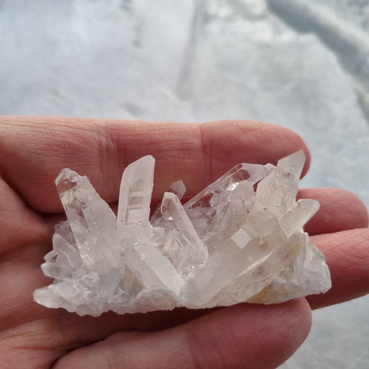 Bjergkrystal Himalaya klynge