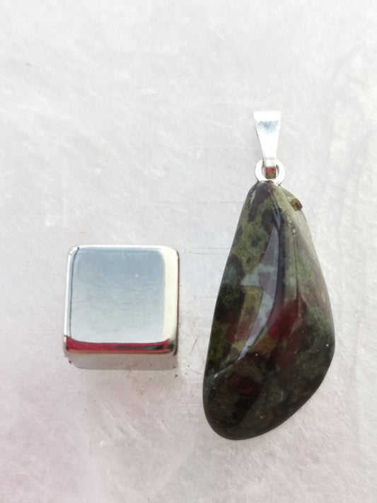 Jasper Dragon's Blood pendant