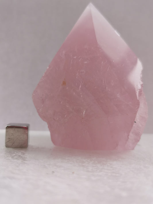 Rose quartz tip