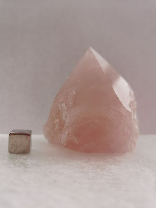 Rose quartz tip