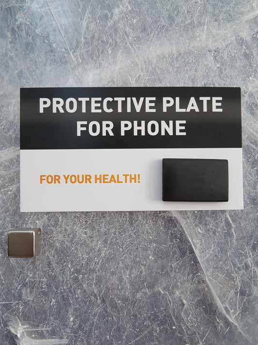 Beskyttelse for stråling fra telefoner - Shungit plade