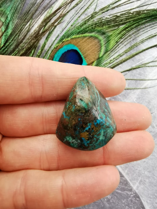 Chrysocolla m/Cyprit