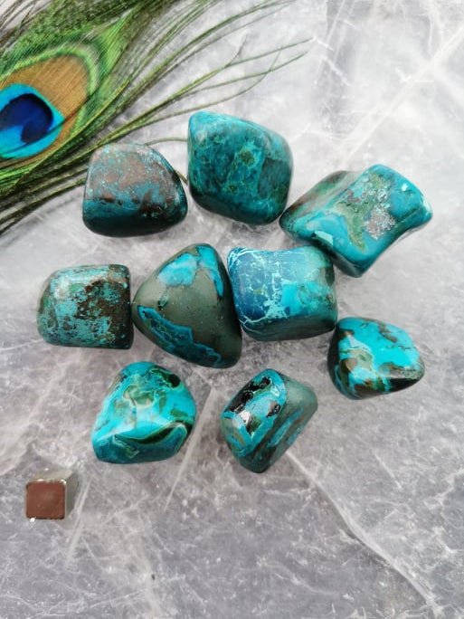 Chrysocolla m/Cyprit