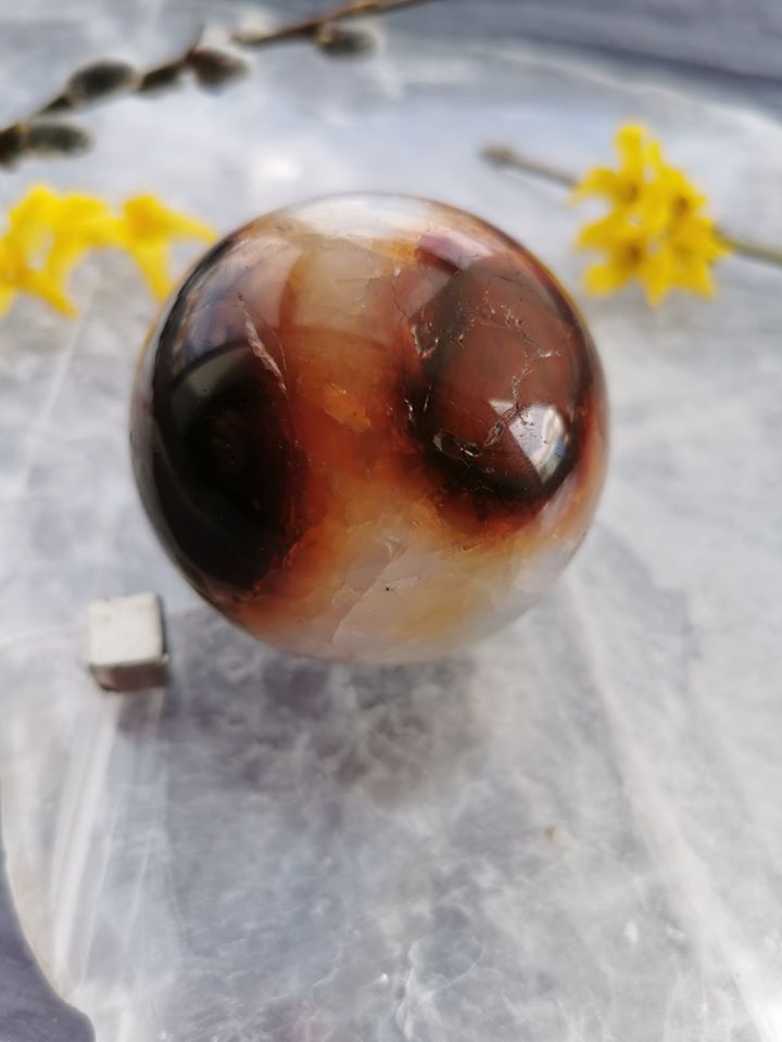 Agate Red Ball
