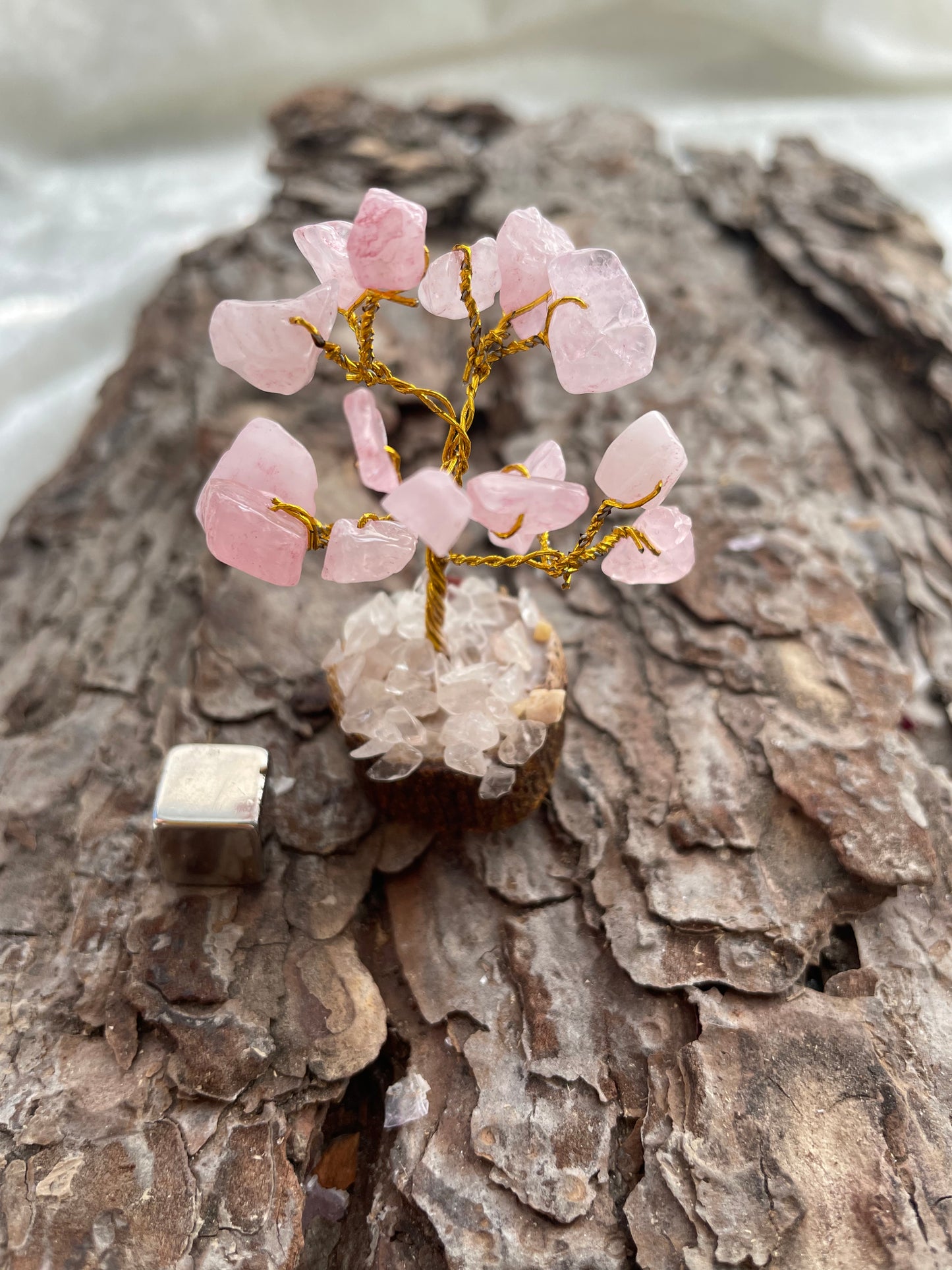 Crystal Tree mini - Rose Quartz