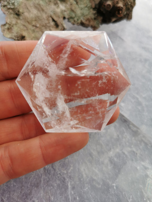 Star of David Rock crystal