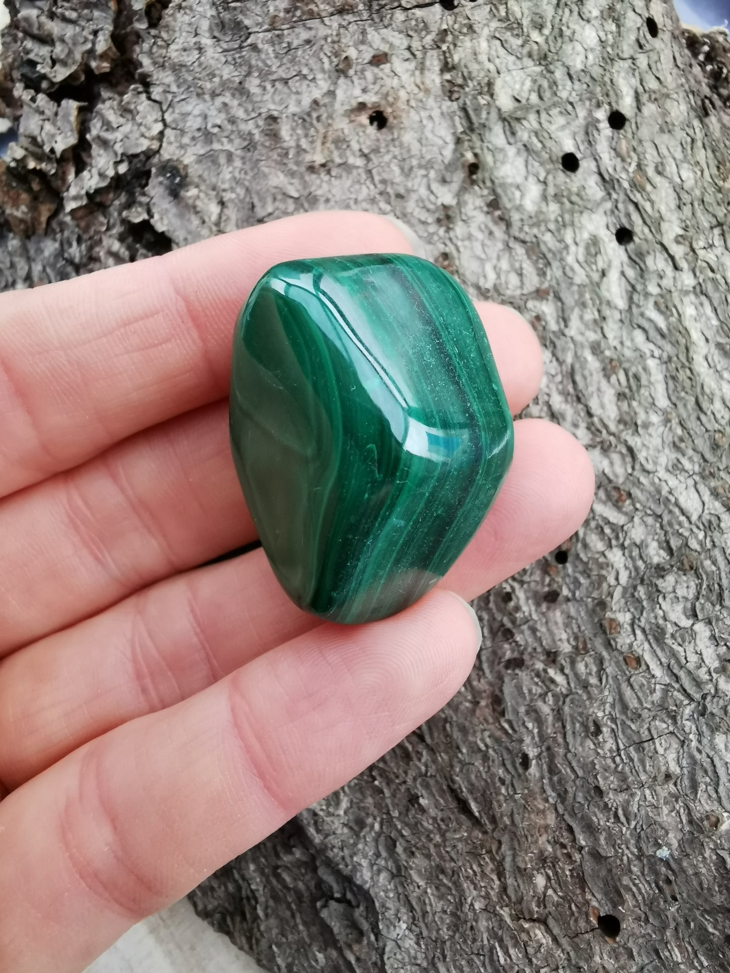 Malachite Pocket Stone 